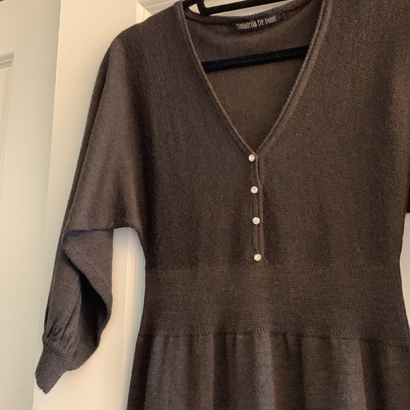 2 fall tops, purple & brown - Picture 3 of 5